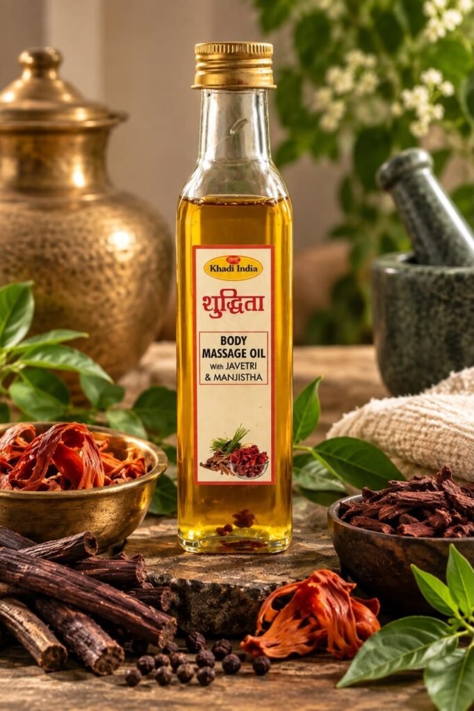 Herbal Body Massage & Moisturising Oil