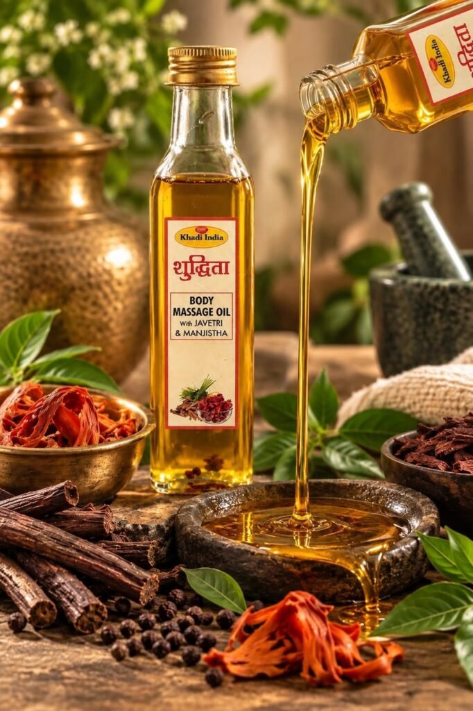 Herbal Body Massage & Moisturising Oil