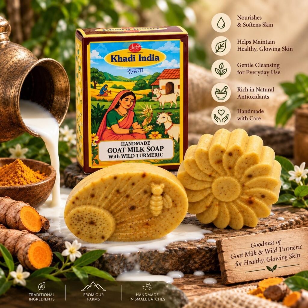 Goat Milk & Wild Turmeric Soap
