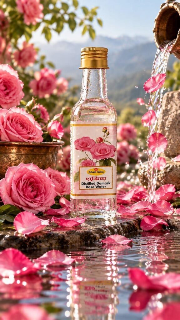 Distilled Damask Rose Water