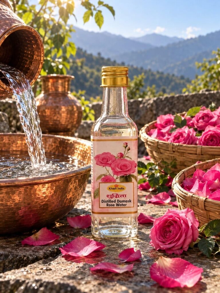 Distilled Damask Rose Water
