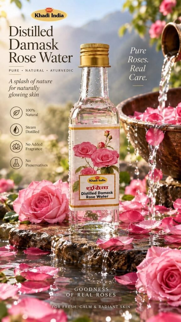 Distilled Damask Rose Water
