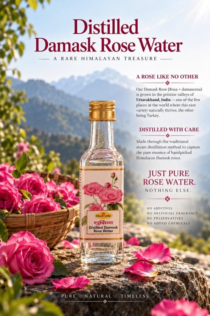 Distilled Damask Rose Water